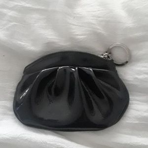 Black change purse